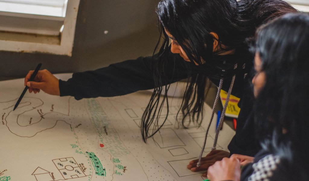 sexta Cartografía social corregimiento de Uribe