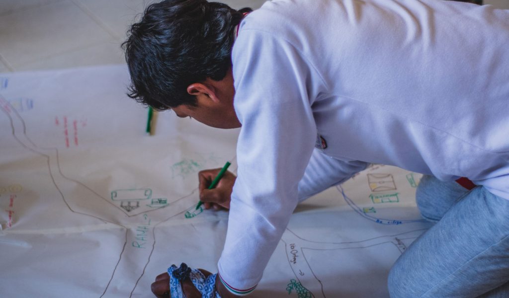 sexta Cartografía social corregimiento de Uribe