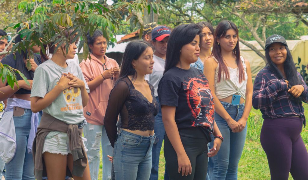 Encuentro con jóvenes lideres de diferentes organizaciones y veredas May 2024