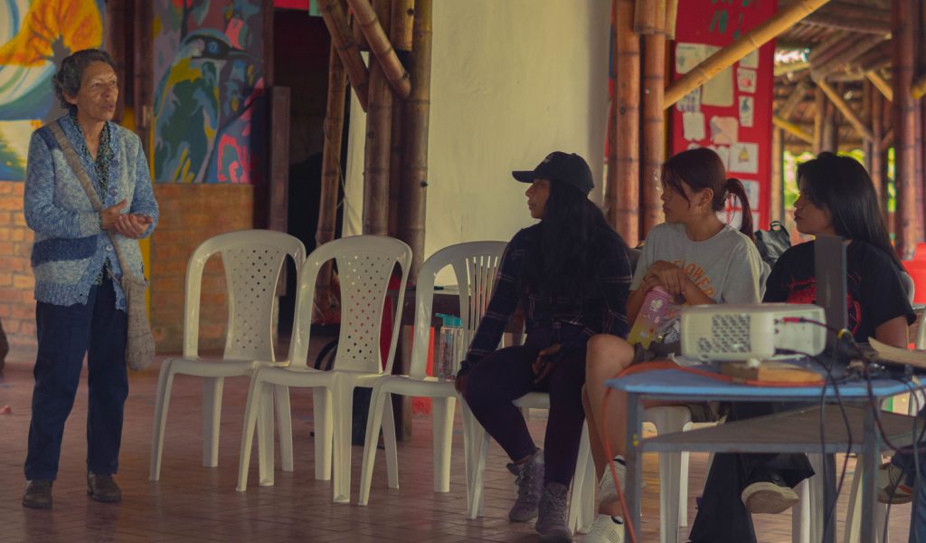 Encuentro con jóvenes lideres de diferentes organizaciones y veredas May 2024