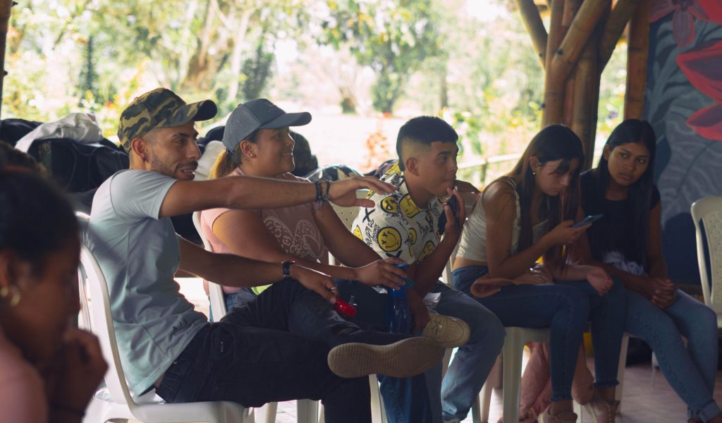 Encuentro con jóvenes lideres de diferentes organizaciones y veredas May 2024