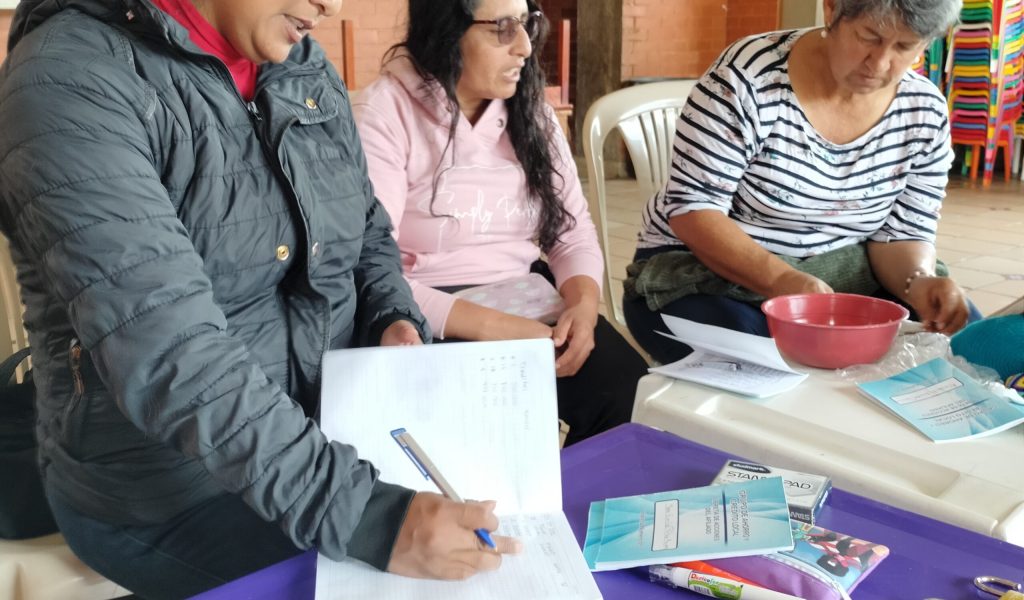 Sesión grupo de ahorro y crédito