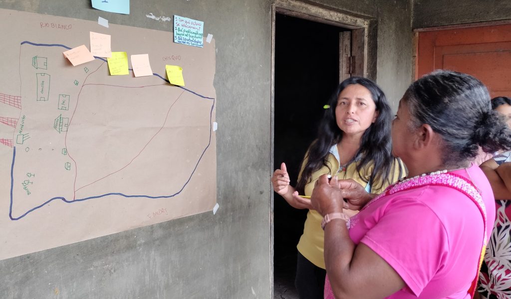 Cartografía social El Limoncito Fondas