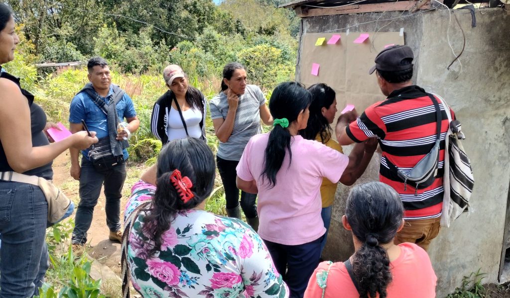 Cartografía social El Limoncito Fondas