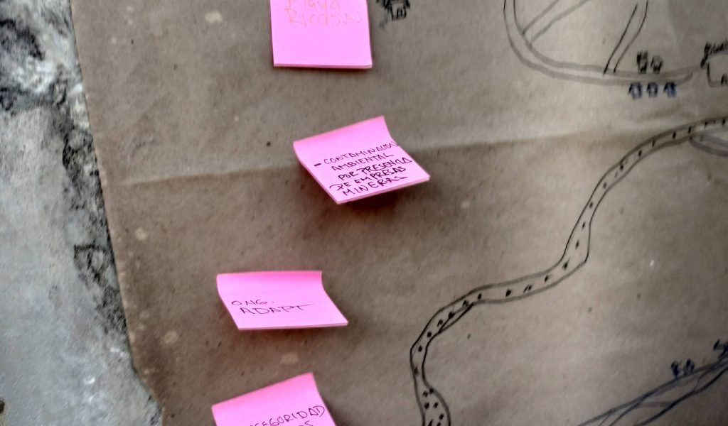 Cartografía social El Limoncito Fondas