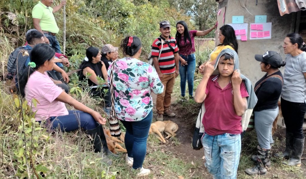 Cartografía social El Limoncito Fondas
