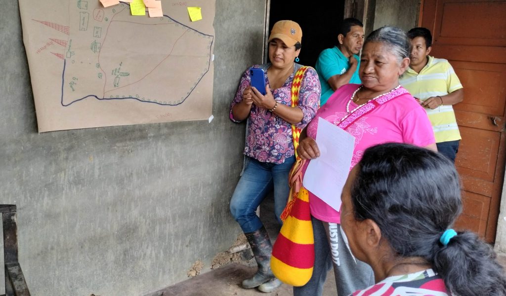 Cartografía social El Limoncito Fondas