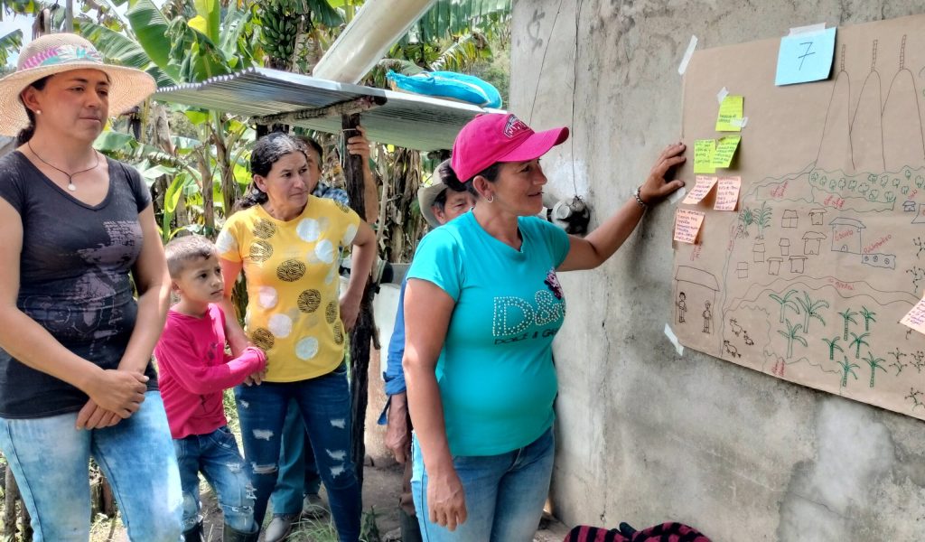 Cartografía social El Limoncito Fondas