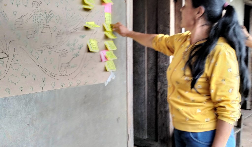 Cartografía social El Limoncito Fondas