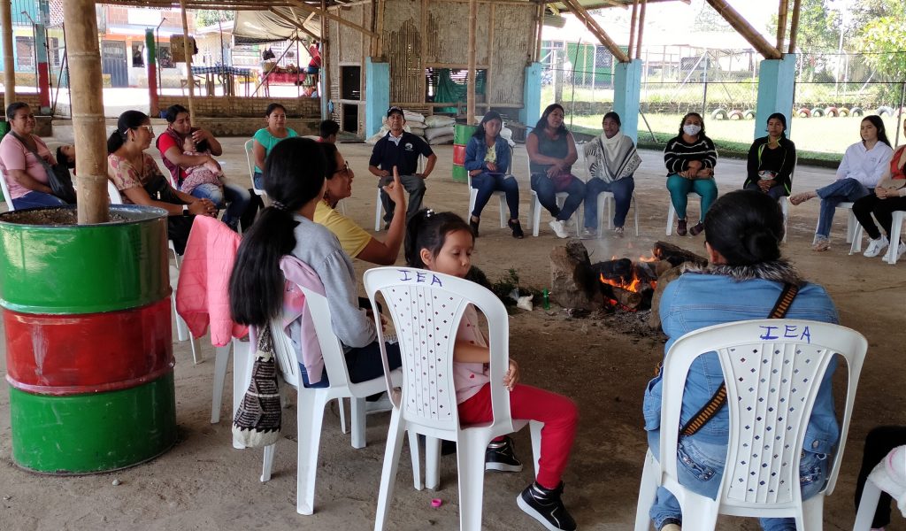 Cartografía social resguardo indigena el Alto del Rey