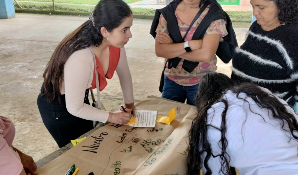 Cartografía social resguardo indigena el Alto del Rey