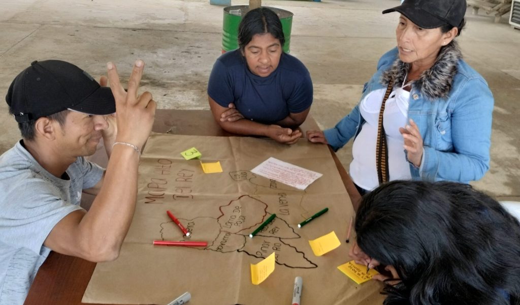 Cartografía social resguardo indigena el Alto del Rey